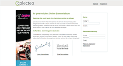 Desktop Screenshot of colecteo.com